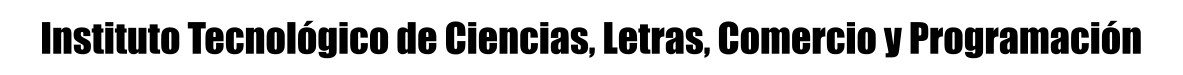 Instituto Tecnológico de Ciencias, Letras, Comercio y Programación